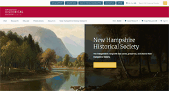 Desktop Screenshot of nhhistory.org