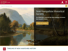 Tablet Screenshot of nhhistory.org